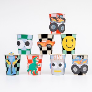 Meri Meri Toybox Icon Cups (Pack of 8) - 1 of 3