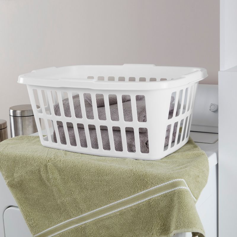 1.5bu Laundry Basket White - Brightroom&#8482;, 3 of 8