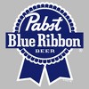 Men's Pabst Dark Blue Ribbon Logo T-Shirt - 2 of 4