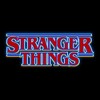 Boys Stranger Things Classic Logo Bright Blue Outline T Shirt - 2 of 4