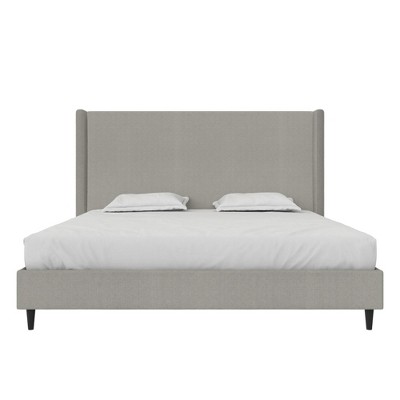 RealRooms Evie Upholstered Wingback Bed