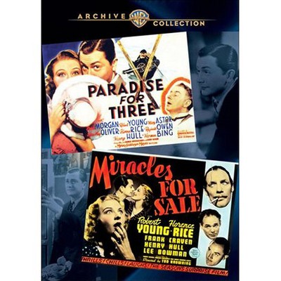 Paradise for Three / Miracles for Sale (DVD)(2011)