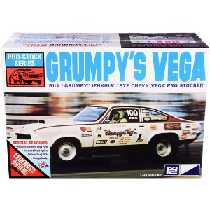 Skill 2 Model Kit 1972 Chevrolet Vega Pro Stock Bill "Grumpy" Jenkins' "Legends of the Quarter Mile" 1/25 Scale Model by MPC - 1 of 4