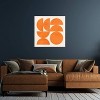 Geometric Shapes Orange by Ana Rut Bre Unframed Wall Canvas - iCanvas - 2 of 4