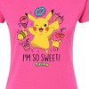 Women's - Pokémon - I'm so Sweet Fitted Graphic T-Shirt - 2 of 3