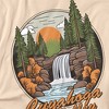 Cuyahoga Valley National Park Classic Adult T-Shirt Cream - 2 of 4