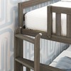 Max & Lily Bunk Bed with Ladder on End and Trundle, Twin-Over-Twin Bed Frame for Kids - 4 of 4