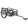Bike Cargo Trailer, 110lbs Load Capacity Steel Frame Bicycle Trailer With Hitch, Bicycle Wagon Storage Cart With 16-Inch Wheels And Reflectors - 4 of 4