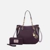 MKF Collection Lina Vegan Leather Shoulder Bag and Wallet by Mia K - 2 of 4