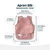 Tiny Twinkle 2-Pack Mess-Proof Apron Toddler Bib w/Tug-Proof Closure and BPA-Free - 2 of 4