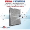 LifeSupplyUSA Aluminum Electrostatic Air Filter Replacement Washable Air PurifierA/C Filter for Central HVAC MERV 8 Long-Lasting - 3 of 4