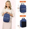 OPUX Insulated Lunch Box Boys Girls Kids Teens, Leakproof Cooler Bag Women Men Adults, Backpack Shape Tote, Back to School Gift - 2 of 4