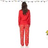 Womens Snoopy Print Cotton Family Matching Christmas Pajamas 2pc Sets, Christmas Sleepwear Women, Mother's Day Gift for Moms - PEANUTS - 4 of 4