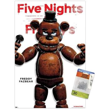  Trends International Five Nights at Freddy's Movie - Teaser One  Sheet Wall Poster : Everything Else