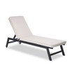 Outdoor Lounge Chair Cushion Replacement Patio Funiture Seat Cushion Chaise Lounge Cushion-Navy Blue - 4 of 4
