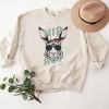 Simply Sage Market Women's Graphic Sweatshirt Green Hip Hop Bunny - 3 of 3