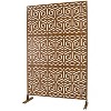 CAVINAS Matrix Metal Decorative Patio Screens, Outdoor & Indoor, Freestanding Decorative Privacy Screen for Deck Balcony Patio - 2 of 4
