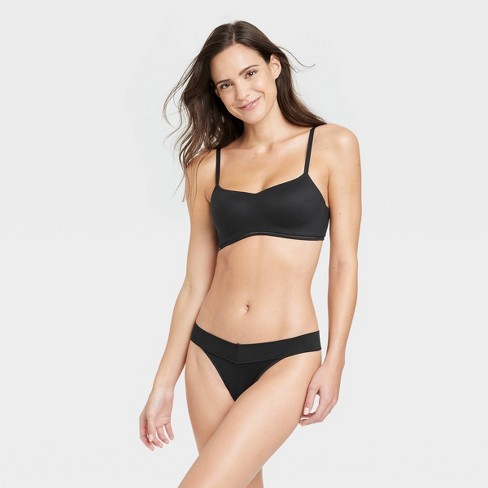 Women's Micro And Lace Hipster Underwear - Auden™ Black S : Target