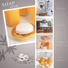 Evideco French Home Goods Versatile Soap Dish with Bamboo Tray - Bathroom Organizer for Stylish and Functional Storage - 3 of 4