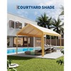 Extra Large Heavy Duty Carport – 8-Leg Portable Garage Shelter with All-Season Tarp for Car, Truck, SUV - 4 of 4