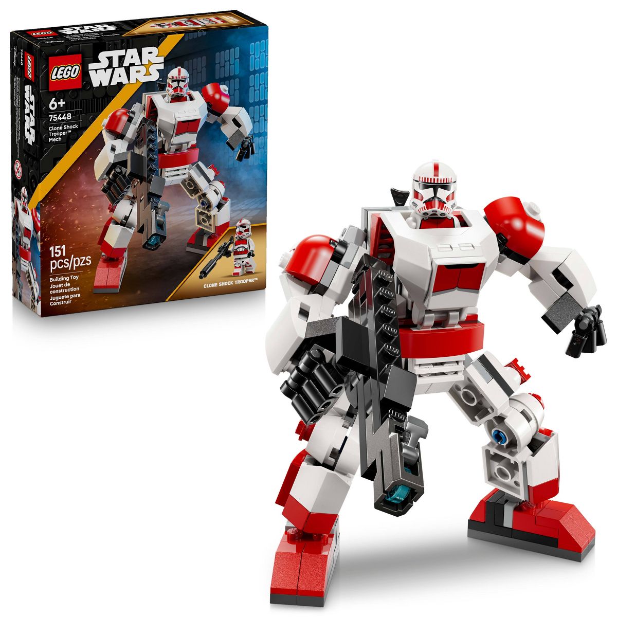 SW Clone Shock Trooper Mech Toy Lego set 1