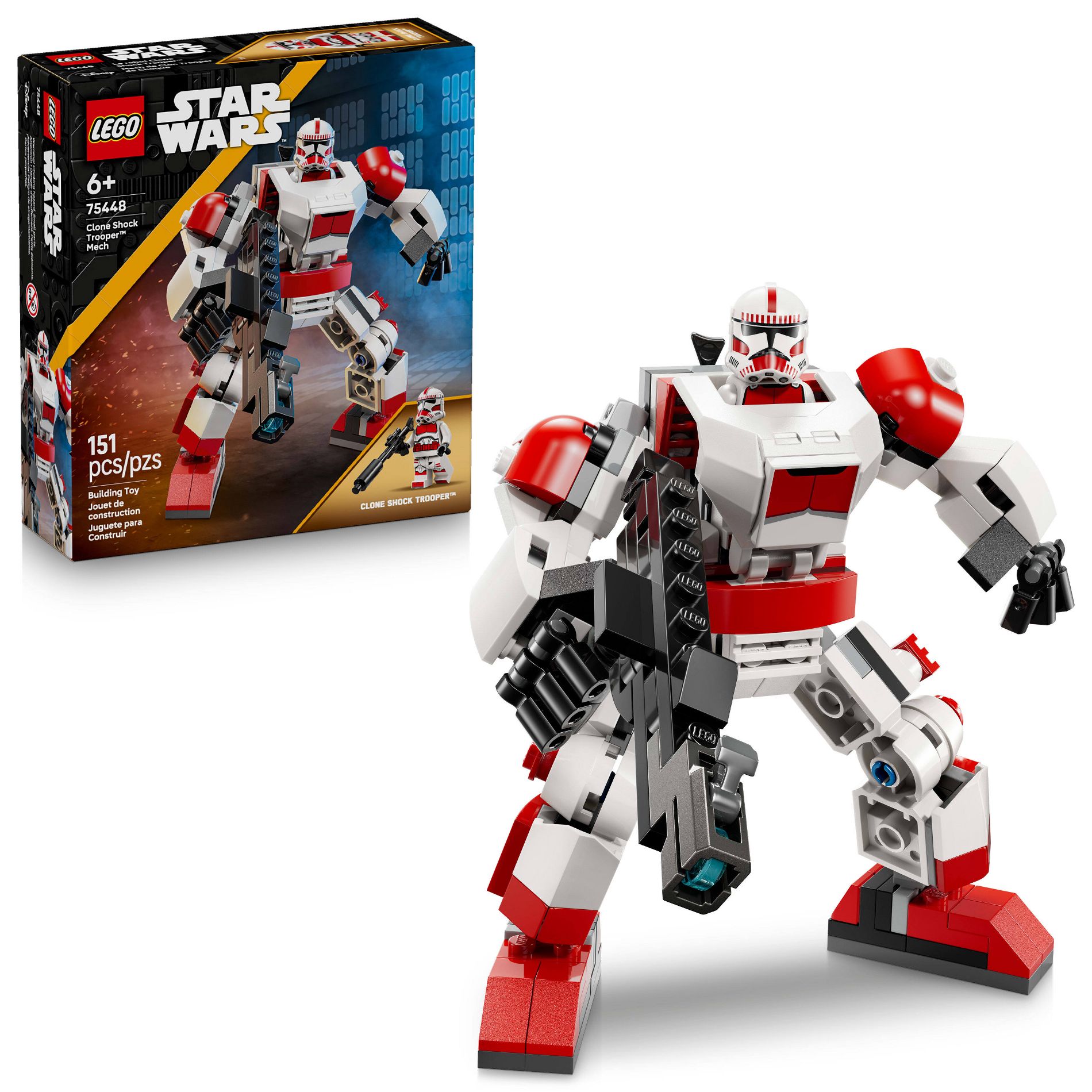 LEGO Star Wars Clone Shock Trooper Mech Toy 75448