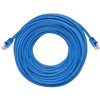 Monoprice Cat6 Ethernet Patch Cable - 100 Feet - Blue | Network Internet Cord - RJ45, Stranded, 550Mhz, UTP, Pure Bare Copper Wire, 24AWG - image 4 of 4