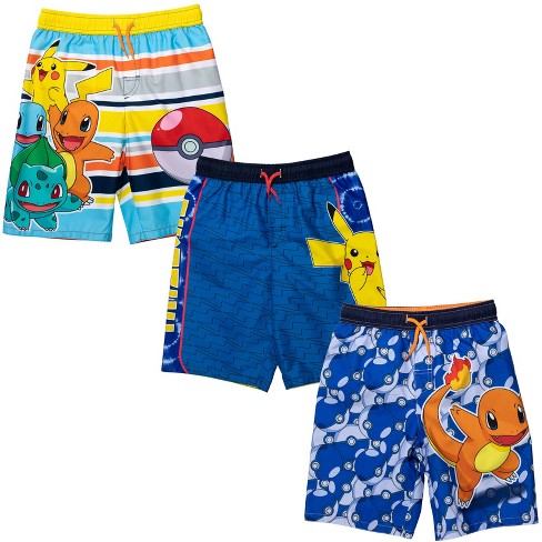 Pokemon Mens Pikachu Boxer Briefs - Gotta Catch Em All Ash Pikachu