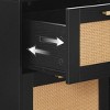 Nightstand, End Table with Charging Station, Side Table with Storage Compartment and 2 Drawers - 4 of 4