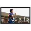 PosterPalooza | Panoramic Modernist Black Picture Frame - UV Acrylic, Foam Board Backing, Hanging Hardware - 2 of 4