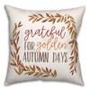 Creative Products Grateful for Golden Autumn Days 18 x 18 Indoor / Outdoor Pillow - image 2 of 3