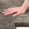 Unique Bargains Rectangular Machine Washable Plush Absorbent Cotton Mat for Bathroom Vanity - 3 of 4