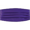 Gioberti Boy's Adjustable Satin and Paisley Cummerbund Set - 2 of 2