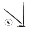 Alfa 9dBi Antenna WiFi Booster SMA Omni-Directional High-Gain Screw-On Swivel with Base (2-Pack) - 3 of 4