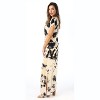 Riviera Sun Casual Short Sleeve Maxi Dress with Side Slit 21771-CHR-L - 2 of 3