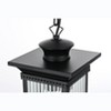 Elegant Lighting Collins 7.5 Inch Outdoor Pendant in Black - 3 of 4