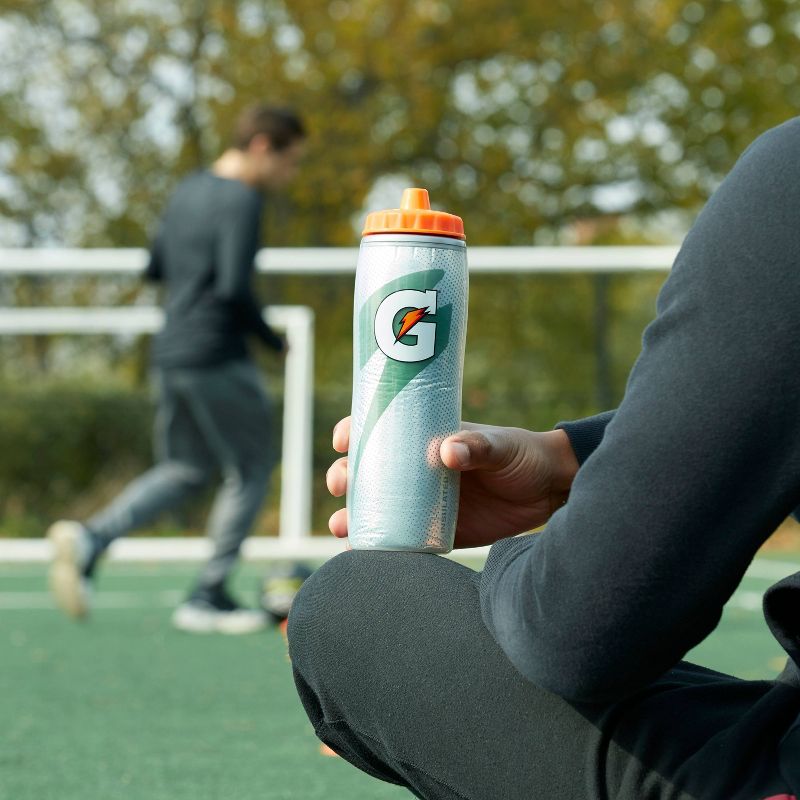 Gatorade 30oz Insulated Squeeze Water Bottle - Gray, 6 of 7
