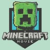 Girls A Minecraft Movie Creeper Movie Logo T Shirt - 2 of 4
