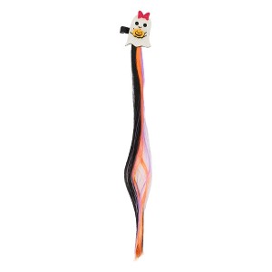 Unique Bargains Halloween Funny Style Hair Clips White Black Orange Purple 1 Pc - 1 of 3