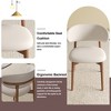 Racxily Dining Chair Set of 2 Pieces, Modern Dining Chair, Suitable for Dining Room, Kitchen and Living Room, Comfortable and Durable - 4 of 4