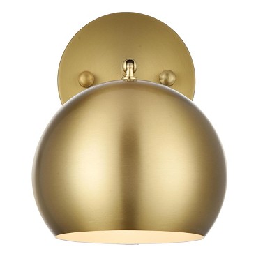 Elegant Lighting Othello 6 Inch Wall Sconce in Satin Gold