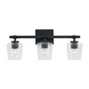 Capital Lighting Ogden 3 - Light Vanity in  Brushed Black Iron - 2 of 4
