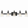 Craftmade Lighting Grace 5 - Light Vanity in  Espresso - 4 of 4