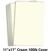 Hamilco Cream Cardstock 11x17 Paper Heavy Weight 100 lb Cover Card Stock - 25 Pack - 2 of 4