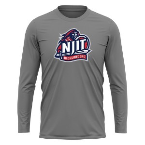 Men's New Jersey Institute of Technology Adult Sport Long Sleeve Shirt Primary Logo - 1 of 4