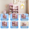 LOVMOR 4 Tier Kids Bookshelf, Baby Toddler Book Rack Toy Storage Organizer, Wooden Montessori Bookcase for Kids Rooms, Bedroom, Playroom, Nursery - 4 of 4