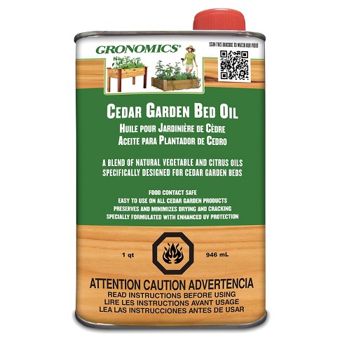Cedar Garden Bed Oil - Wood - Gronomics : Target