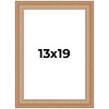 PosterPalooza | Weathered Yellow Picture Frame - UV Acrylic, Foam Board Backing, Hanging Hardware - 2 of 4