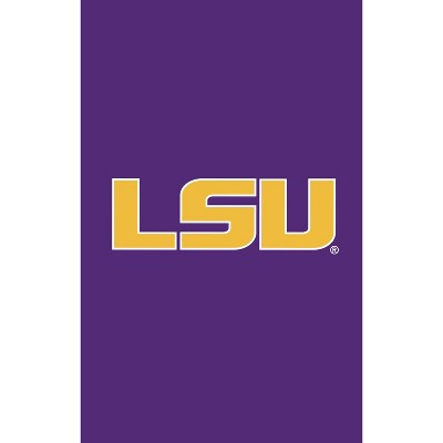 Evergreen Louisiana State University House Applique Flag- 28 x 44 Inches Indoor Outdoor Sports Decor