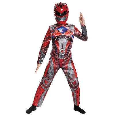 Boys' Red Ranger Movie Classic Costume